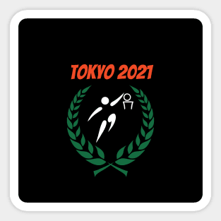 Basketball Tokyo 2021 Olympics Sticker